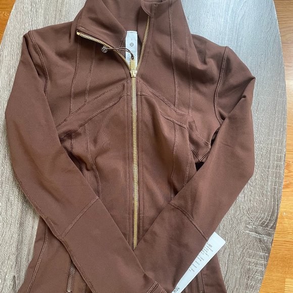 lululemon athletica Sweaters - Lululemon athletica Define Jacket Luon color Java/gold